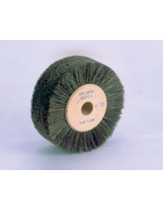BROSSE A POLIR EN CRIN - DIAMETRE 200MM - EPAISSEUR 60MM 2