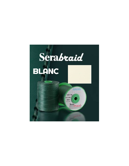 FIL SERABRAID 1200/2009 - SANS TR - BLANC