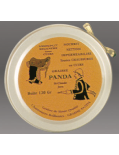 GRAISSE PANDA NEUTRE OU NOIRE - BOITE 100G.