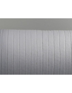BOBINE 50M. LACET COTON PLAT