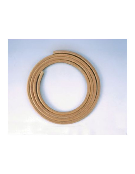 COURROIE CUIR DIAMETRE 5MM - NOIR-MARRON