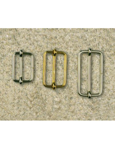 BOUCLE A COULISSE 40MM GROS REF. 34209 - NICKELE
