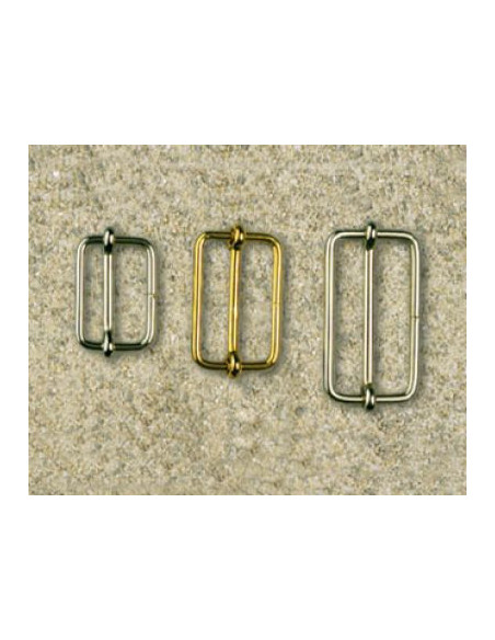 BOUCLE A COULISSE 40MM GROS REF. 34209 - NICKELE