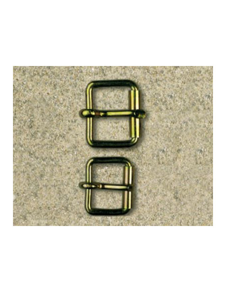 BOUCLE A ROULEAU SOUDEE NOIRE - ACIER - REF. 31101