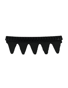 TREPOINTE ELASTOMERE CAOUTCHOUC CRANTEE NR25