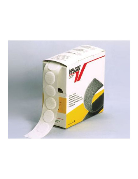 BOITE DE 150 PASTILLES 25MM -CROCHET-DE LA MARQUE VELCRO®