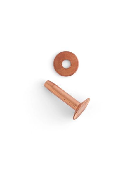 ART.1281 RIVETS CUIVRE 3/4 IN - sachet de 50.-TANDY LEATHER