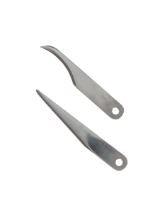 LAMES COUTEAU USA TANDY -1 DROITE + 1 COURBE