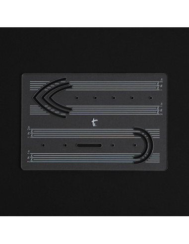 GABARIT POUR EMBOUT DE CEINTURE - TANDY LEATHER