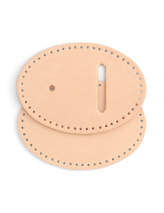 ART.4582 BOUCLE CUIR SANS MOTIF - TANDY LEATHER