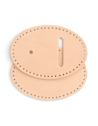 ART.4582 BOUCLE CUIR SANS MOTIF - TANDY LEATHER