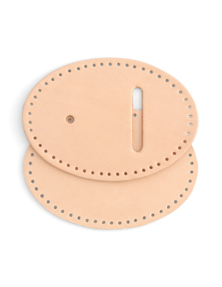 ART.4582 BOUCLE CUIR SANS MOTIF - TANDY LEATHER