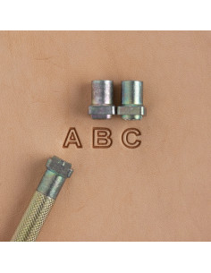 ART.4909 ALPHABET A FRAPPER - TANDY LEATHER
