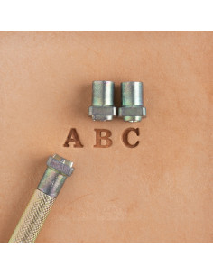 ART.4903 ALPHABET A FRAPPER PM - TANDY LEATHER