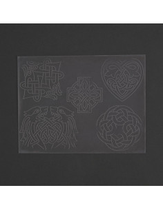 ART.76614 FEUILLE DE REPOUSSAGE CELTIC 2 - TANDY LEATHER 2