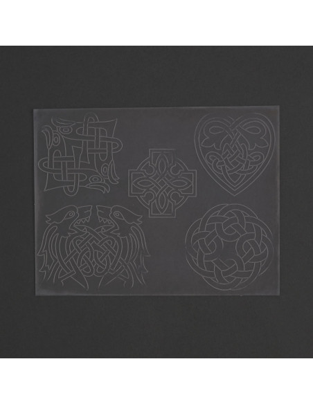 ART.76614 FEUILLE DE REPOUSSAGE CELTIC 2 - TANDY LEATHER