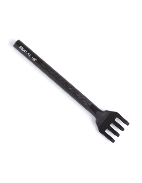 ART.8049 - 88041-14 -GRIFFE A DENTS EN BIAIS GM -3mm-TANDY LEATHER