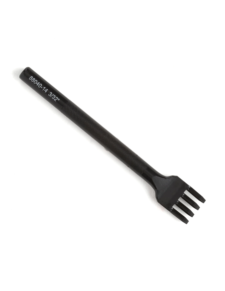 ART.8048 -88040-14 -GRIFFE A DENTS EN BIAIS PM - 2mm-TANDY LEATHER