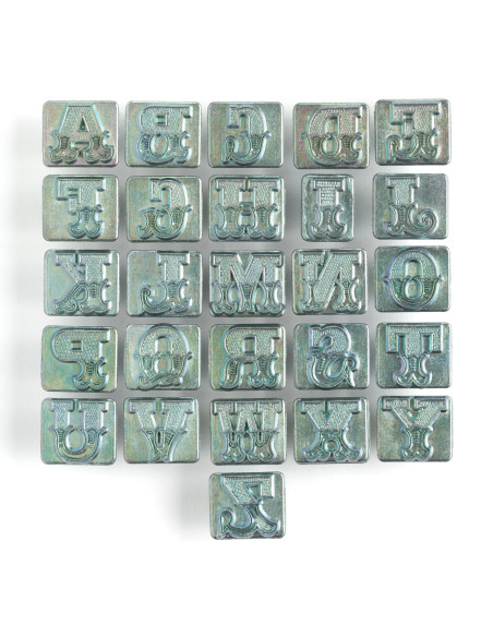 ART.8145 ALPHABET A FRAPPER GM - TANDY LEATHER