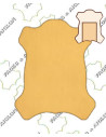 CROUPON CUIR TANNAGE VEGETAL POUR SEMELLES