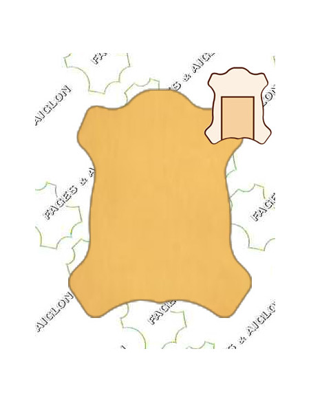 CROUPON CUIR TANNAGE VEGETAL POUR SEMELLES