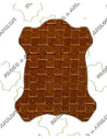 TRESSE SUR CHEVRE PLEIN RIO 2MM EN LARGEUR 0.7M