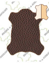 BANDE TAURILLON ARBOLA TANNAGE MINERAL GRAIN GALUCHAT 1.2/1.4MM