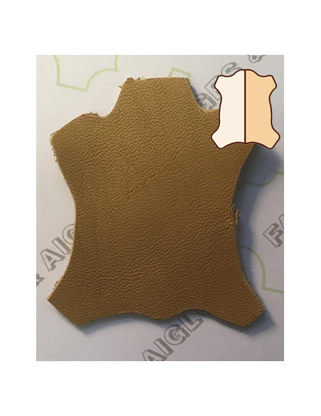 BANDE VEAU DOUBLURE TANNAGE MINERAL 1.0/1.2MM RICH TAN
