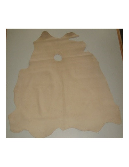 VEAU DOUBLURE TANNAGE MINERAL NATUREL 1.0/1.2MM BEIGE