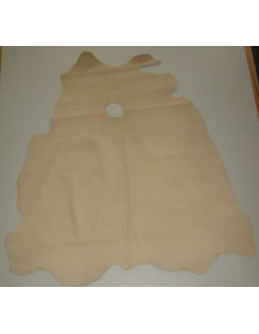 VEAU DOUBLURE TANNAGE MINERAL NATUREL 1.2/1.4MM BEIGE