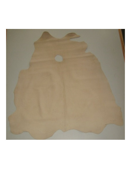 VEAU DOUBLURE TANNAGE MINERAL NATUREL 1.2/1.4MM BEIGE