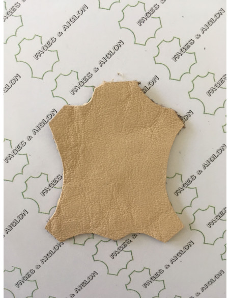 VEAU DOUBLURE TANNAGE MINERAL CONFORT FOULONNE 0.8/1.0MM BISCUIT