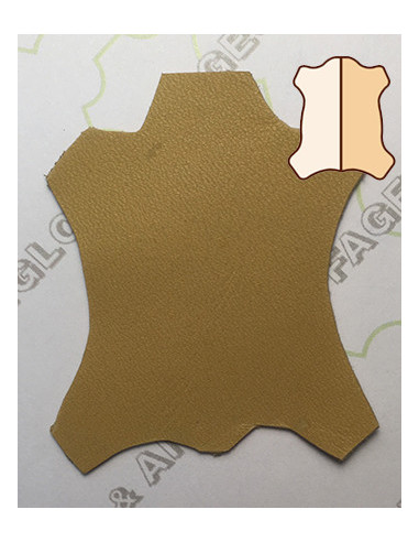 BANDE BOVIN DOUBLURE TANNAGE VEGETAL AMAZON 0.8/1.0MM BEIGE