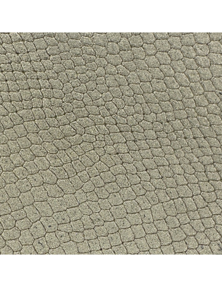 CROUTE VELOURS GRAIN REPTILE CORUNA - TANNAGE MINERAL 1.1/1.3MM