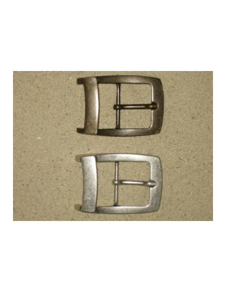 BOUCLE CEINTURE ZAMAK ACIER IM 7160 LARGEUR 40MM