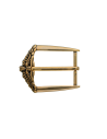 BOUCLE CEINTURE ZAMAK ACIER BYM 100405 LARGEUR 40MM