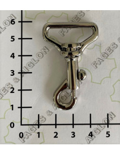 MOUSQUETON H 208 - NICKEL
