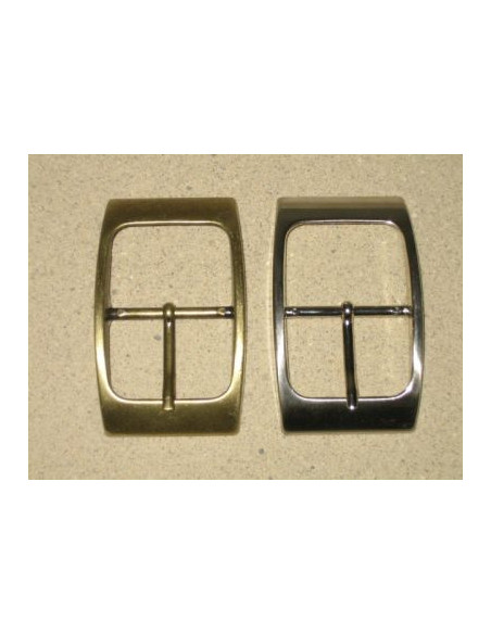 BOUCLE CEINTURE ZAMAK ACIER FB 10710 LARGEUR 40MM