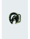 BOUCLE CEINTURE ZAMAK ACIER FB 32133 TETE CHEVAL LARGEUR 30MM