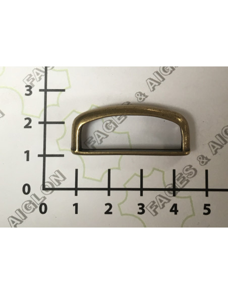 PASSANT CEINTURE ZAMAK ACIER FB 1680 - LARGEUR 30MM
