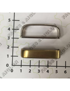 PASSANT CEINTURE ZAMAK ACIER FB 1580 - LARGEUR 40MM