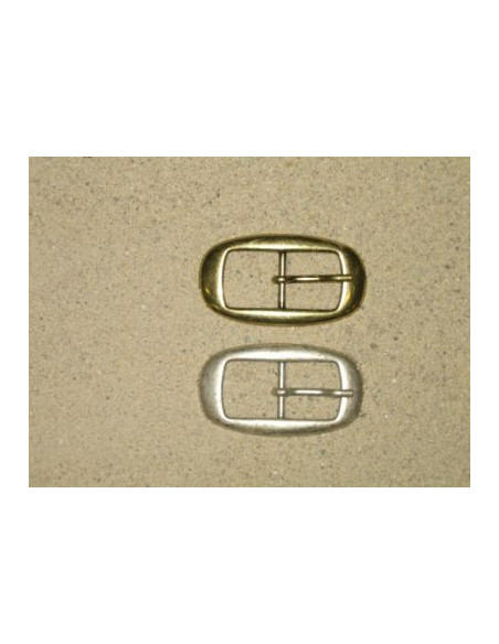 BOUCLE CEINTURE ZAMAK ACIER MG 6035 LARGEUR 20MM