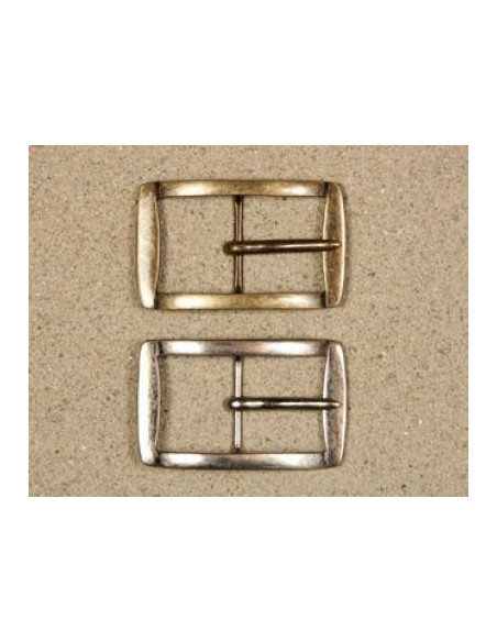 BOUCLE CEINTURE ZAMAK ACIER MG 35063 LARGEUR 35MM