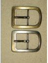 BOUCLE CEINTURE ZAMAK ACIER MG 11729 LARGEUR 35MM