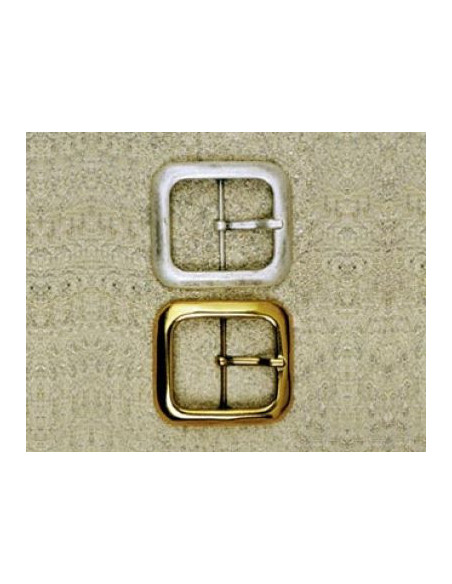 BOUCLE CEINTURE ZAMAK ACIER MG 3907 LARGEUR 40MM