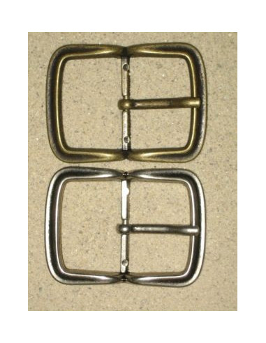 BOUCLE CEINTURE ZAMAK ACIER MG 11700 LARGEUR 40MM
