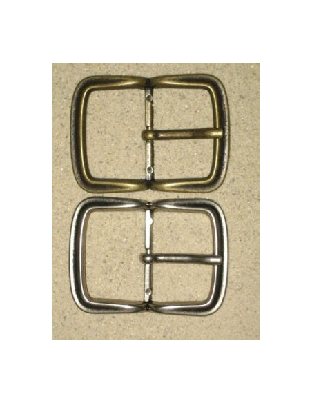 BOUCLE CEINTURE ZAMAK ACIER MG 11700 LARGEUR 40MM