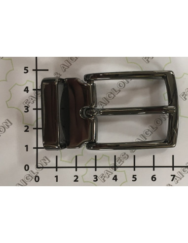 BOUCLE CEINTURE ZAMAK ACIER MG 12061 LARGEUR 30MM CANON DE FUSIL