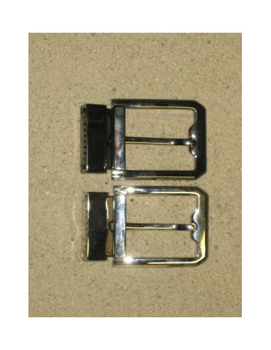 BOUCLE CEINTURE ZAMAK ACIER MG 11647 LARGEUR 35MM