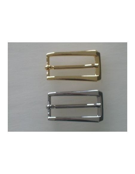 BOUCLE CEINTURE ZAMAK ACIER MG 11963 LARGEUR 20MM